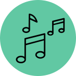 Icône musique popflow